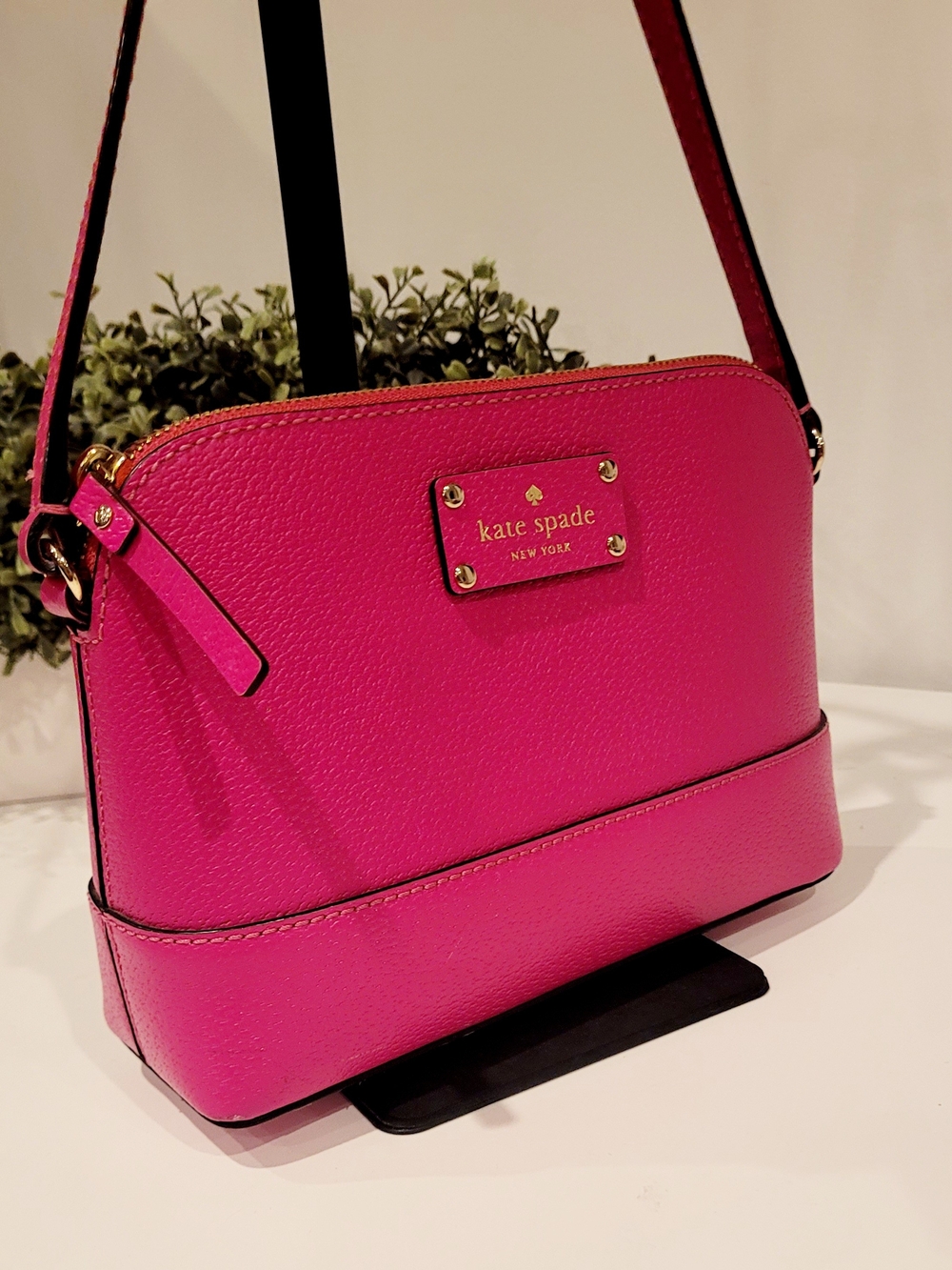 Kate Spade Hanna Wellesley Crossbody Bag - Fuchsia Pink